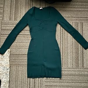 Abercrombie Sweater Dress - Size small - teal